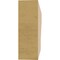 Ekena Millwork 2in. W x 6in. H x 12in. L Clemmons Woodgrain TimberThane Rafter Tail, Primed Tan RFTUR02X06X12CLERCPR - alternate 5
